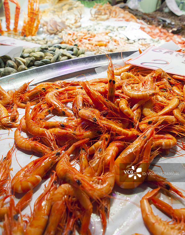 地中海海鲜(王虾)图片素材