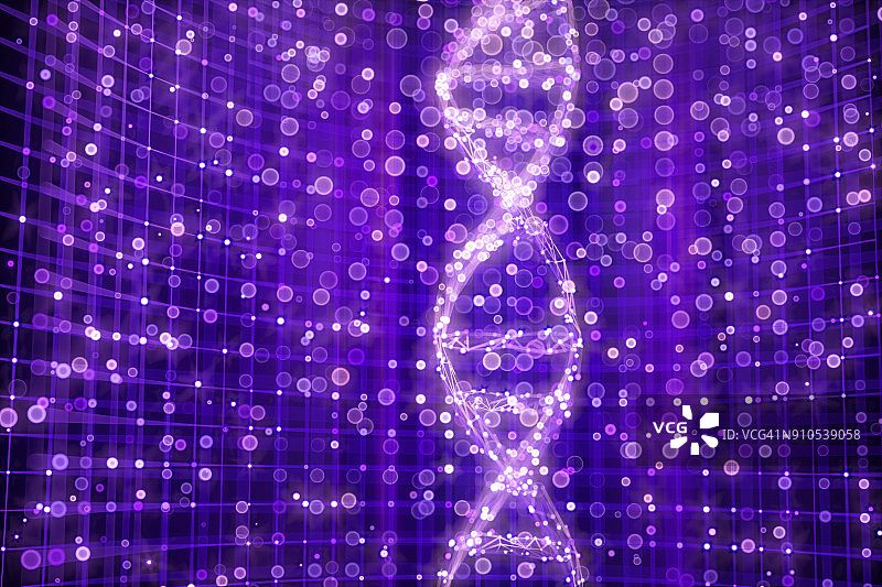 DNA链的图示图片素材
