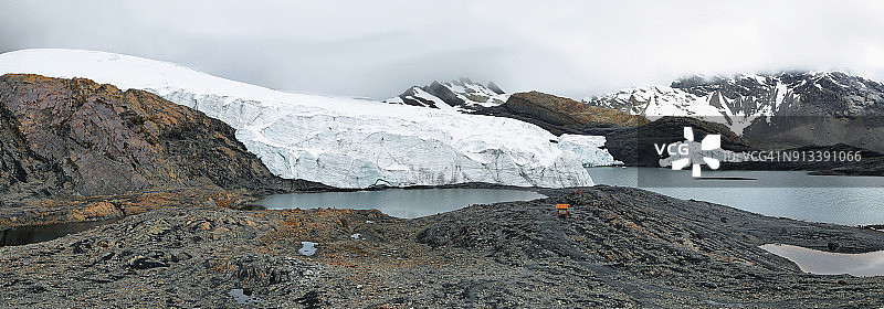 秘鲁的帕斯托罗里冰川图片素材