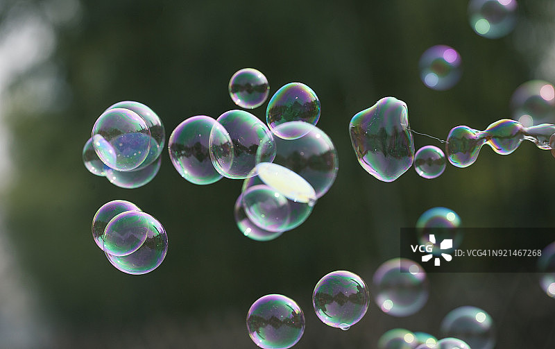 抽象的气泡观，为设计师提供素材图片素材