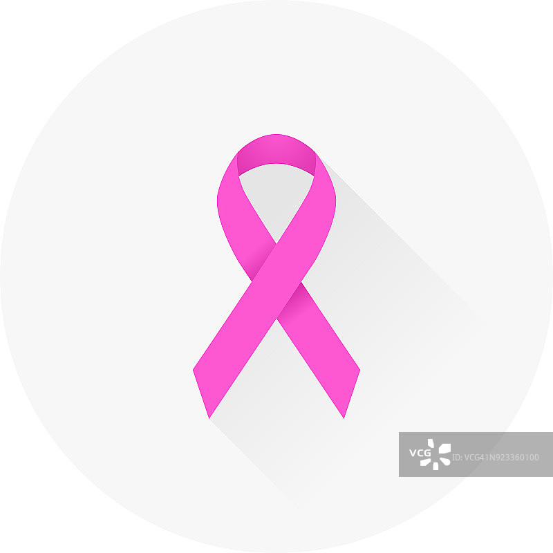 粉色乳腺癌意识丝带图片素材