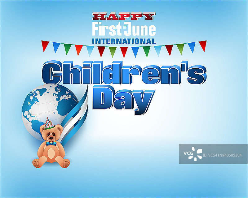 6月1日，庆祝国际儿童节图片素材