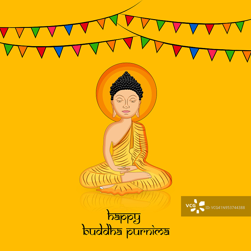 印度教佛教节日普尼玛的背景插图图片素材
