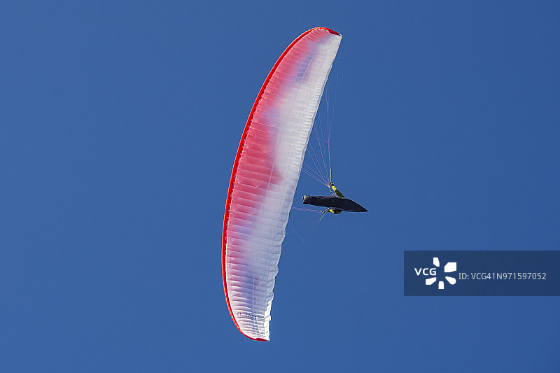 滑翔伞图片素材