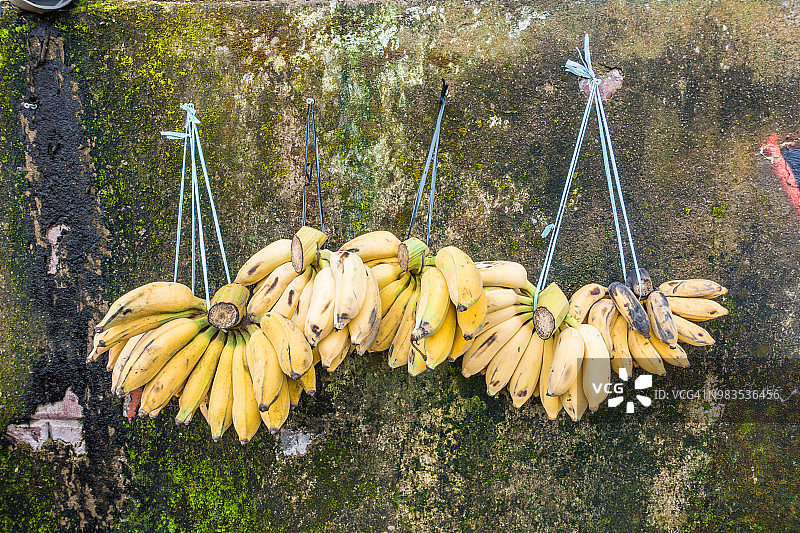 香蕉串出售图片素材
