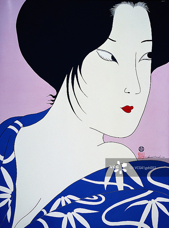 日本女人图片素材