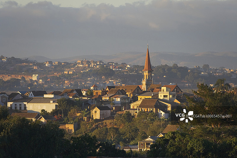 马达加斯加，安塔那那利佛，城市景观图片素材