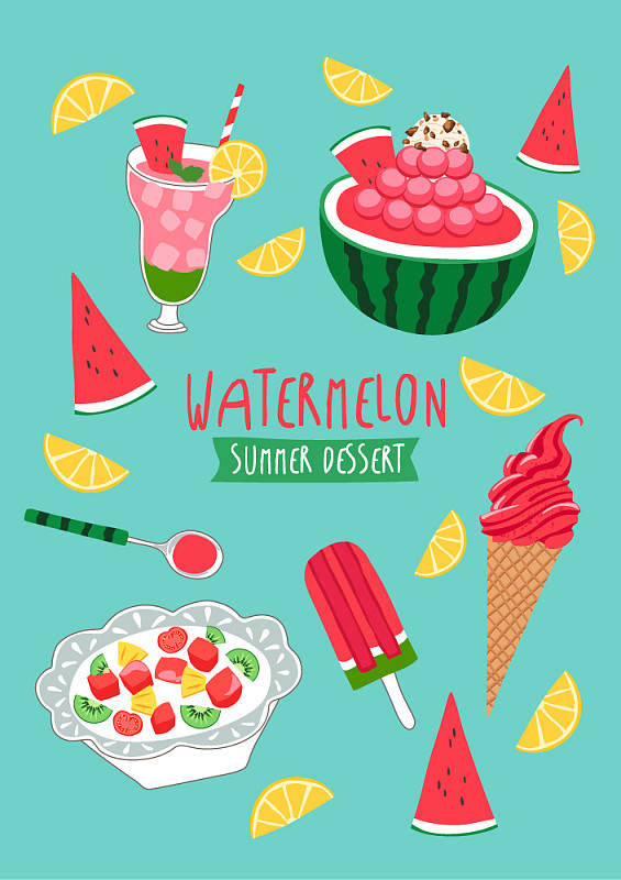 夏日甜点——西瓜图片下载