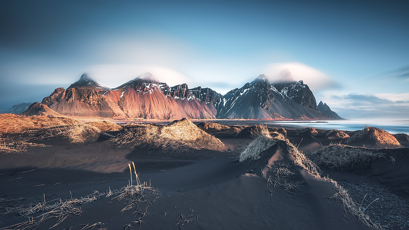 冰岛蝙蝠山图片下载