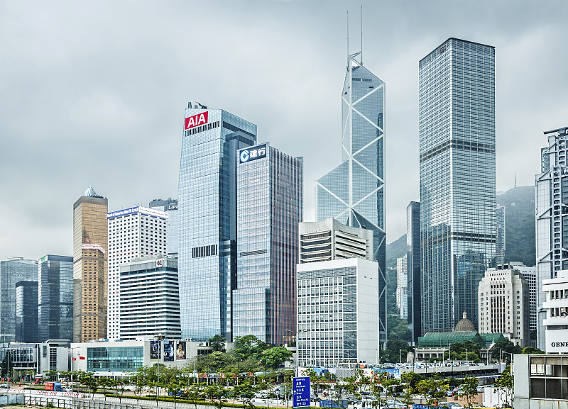 香港金融区图片下载