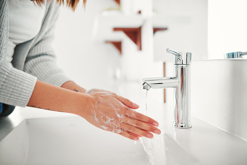 经常洗手，让细菌远离你图片下载