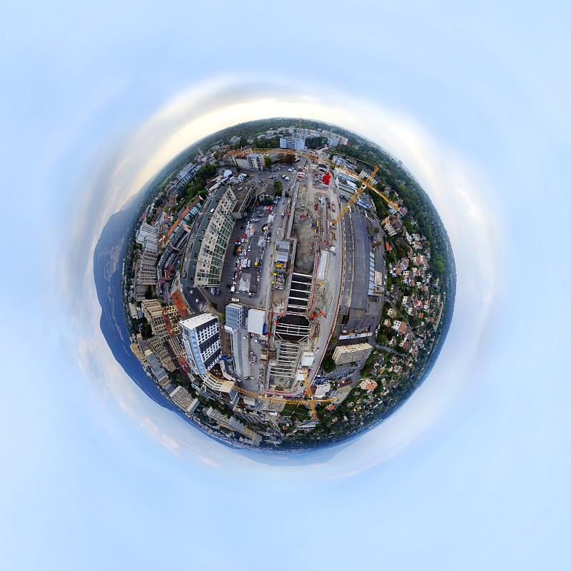 360°小星球，日内瓦，瑞士图片下载