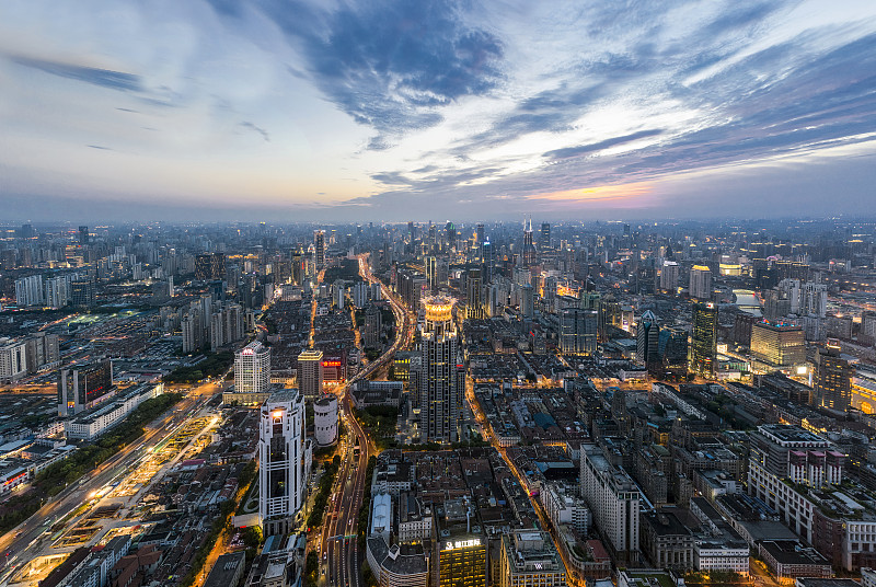 上海城市风光图片下载