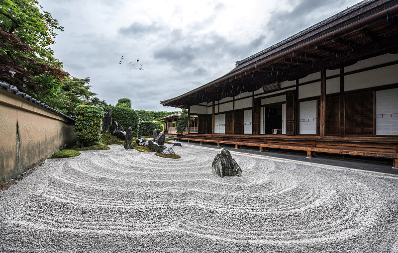 日本奈良法隆寺图片素材