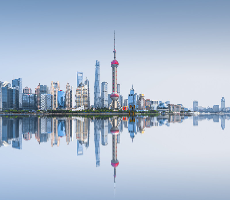 上海城市天际线图片下载