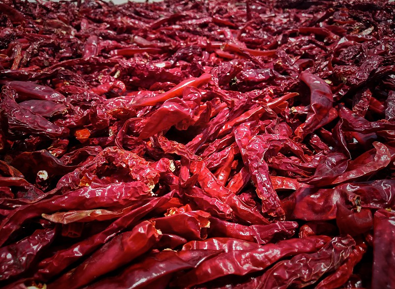 全帧红辣椒，阿什塔，印度图片下载