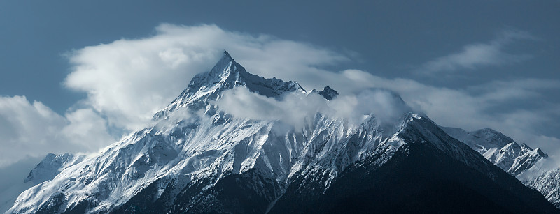 西藏林芝&多雄拉雪山图片下载