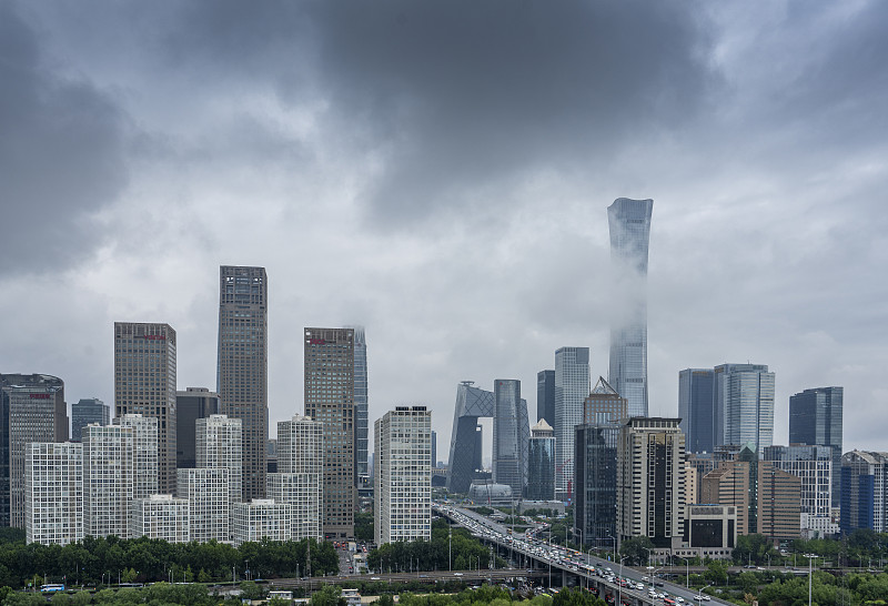 北京CBD城市风光图片下载