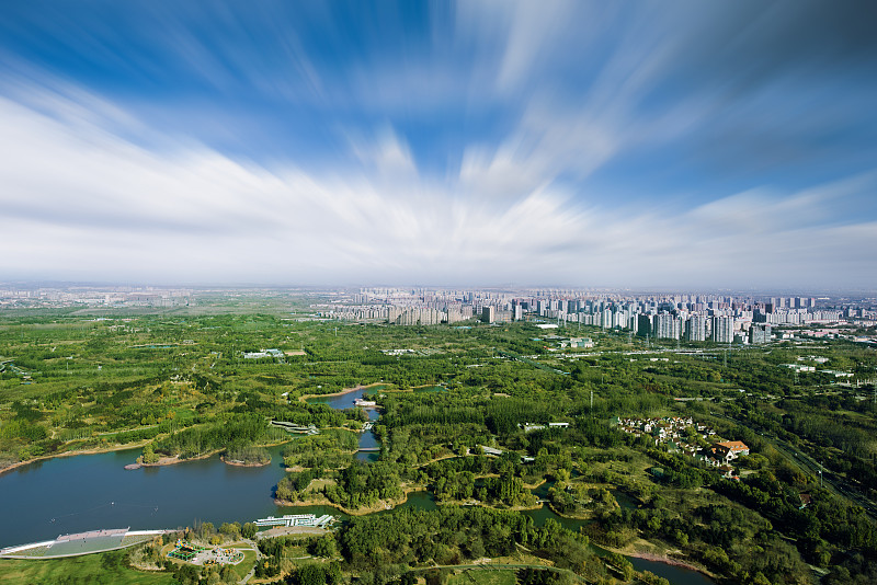 北京奥林匹克森林公园日景图片下载