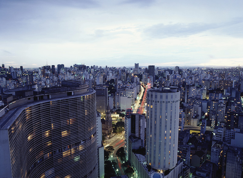 年代? ?o Paulo city，巴西图片下载