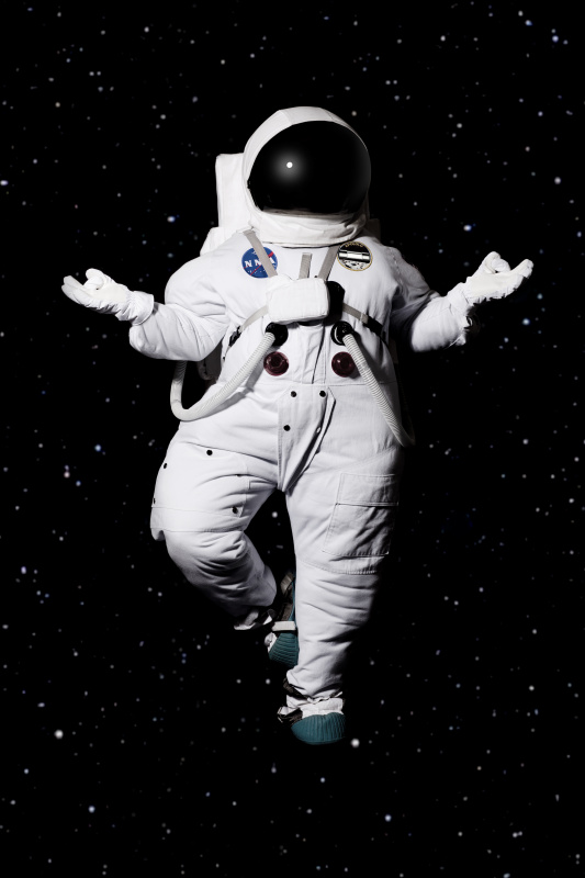 真人宇航员背景图图片