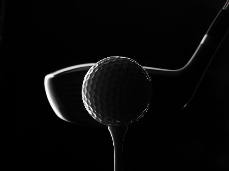 高尔夫球木球图片下载