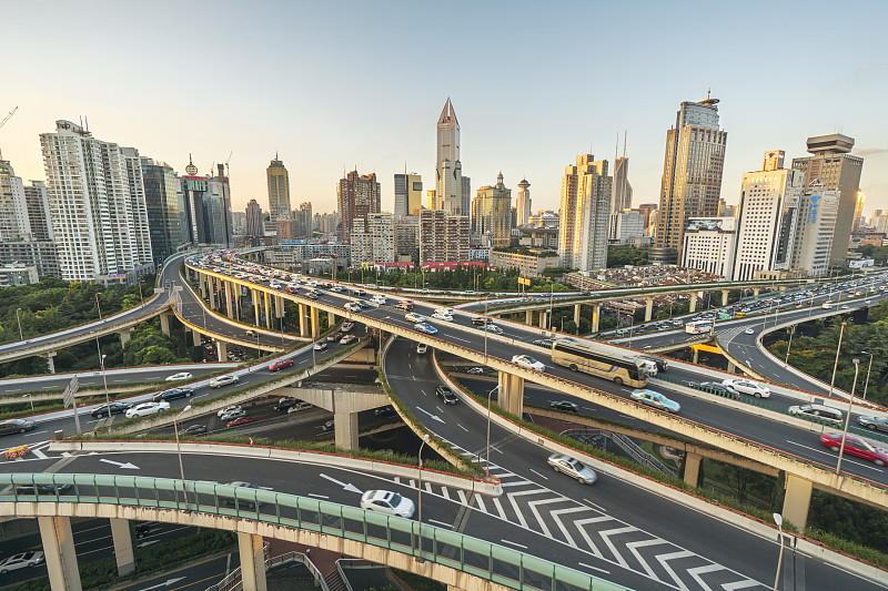 上海高速公路图片素材