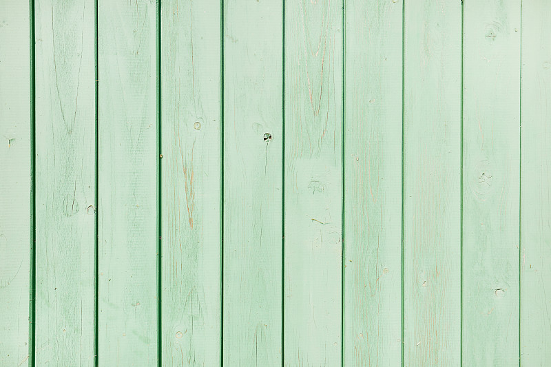 全框拍摄的绿松石漆木墙图片下载