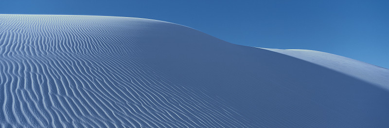 石膏沙丘，白沙，新墨西哥州，美国图片素材