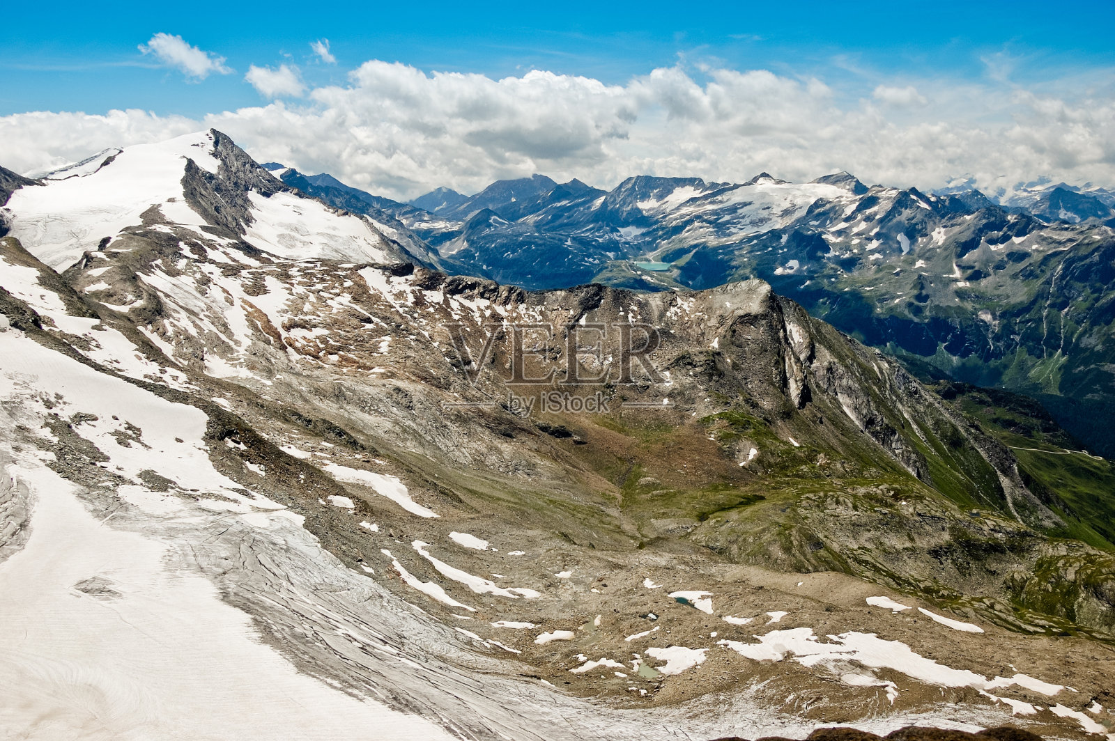 美丽的阿尔卑斯山脉照片摄影图片