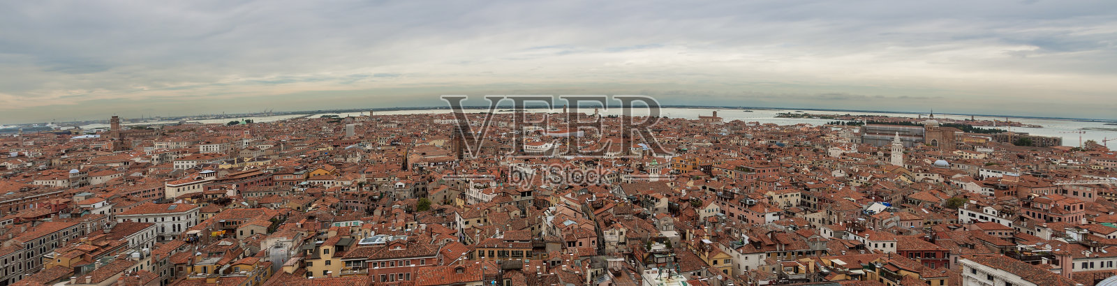 威尼斯全景和鸟瞰照片摄影图片