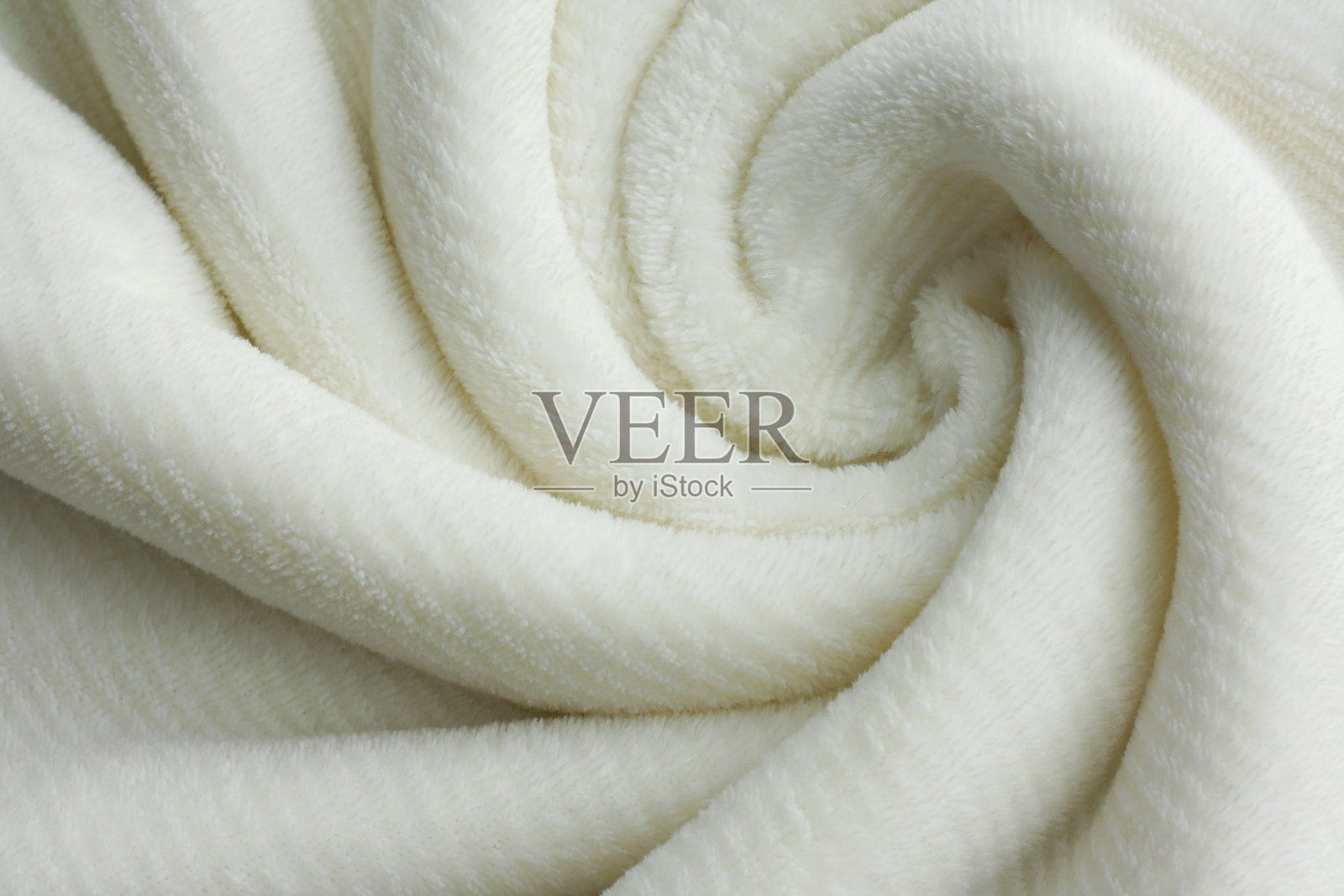 柔软的白色毯子漩涡背景照片摄影图片