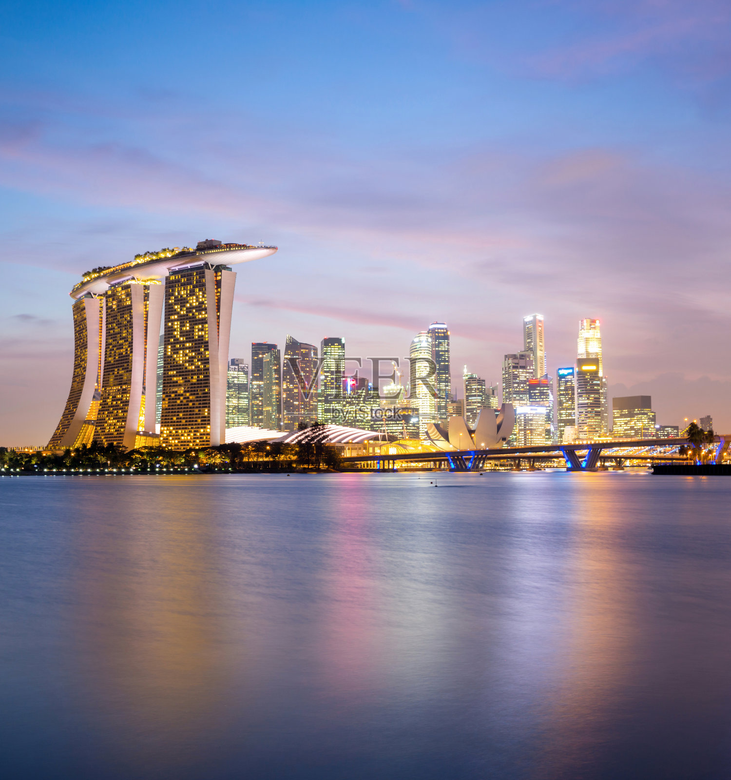 新加坡城市的市中心照片摄影图片