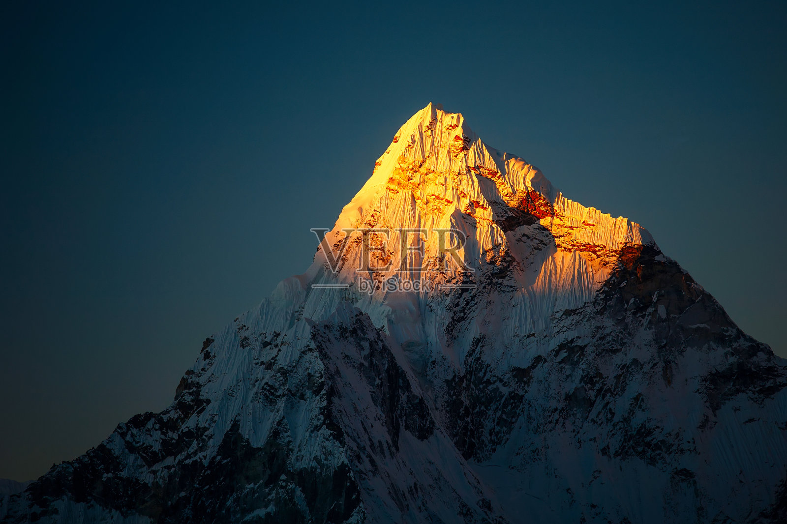 美丽的喜马拉雅山景观照片摄影图片
