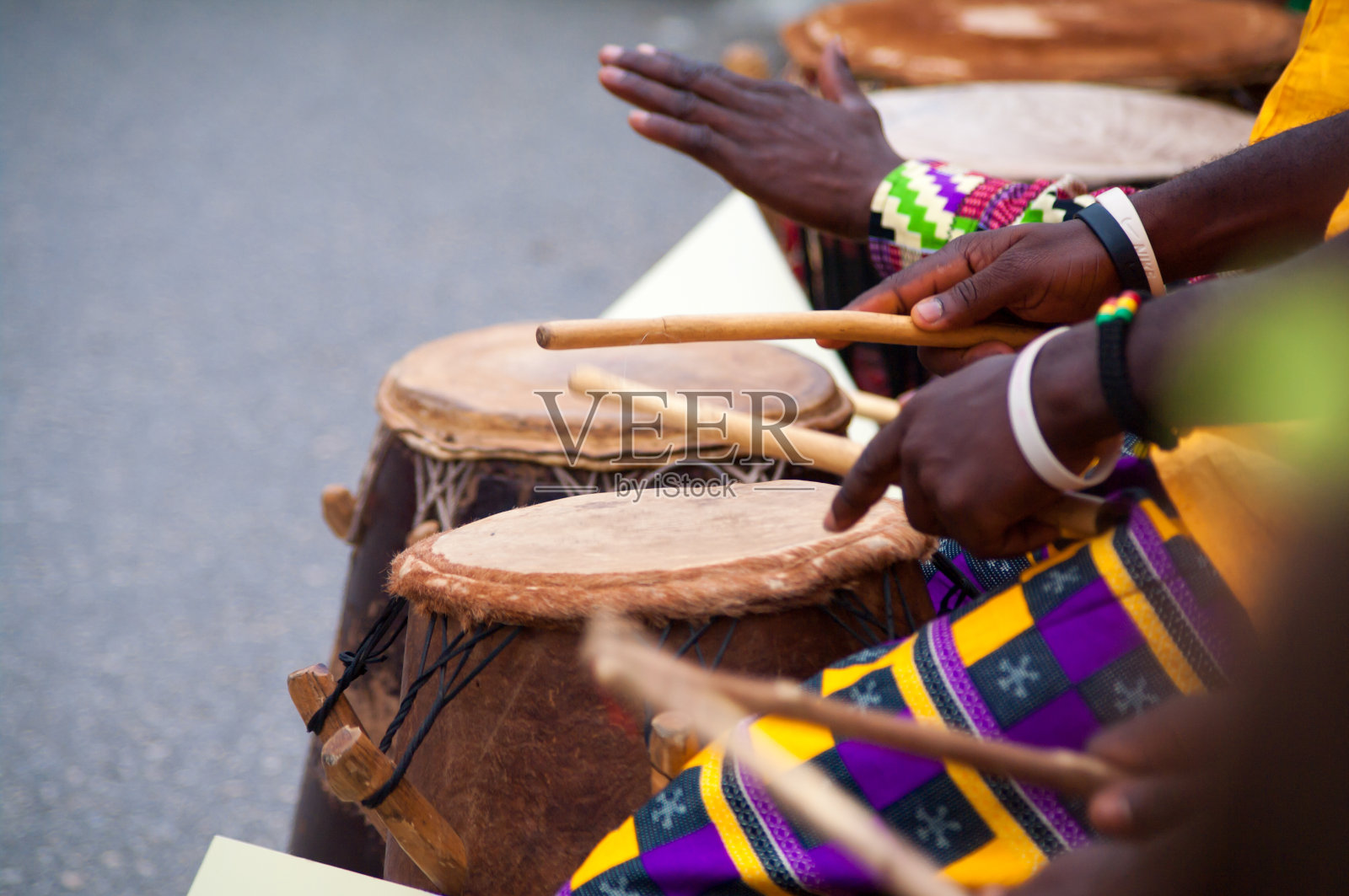 非洲羚羊的音乐家照片摄影图片
