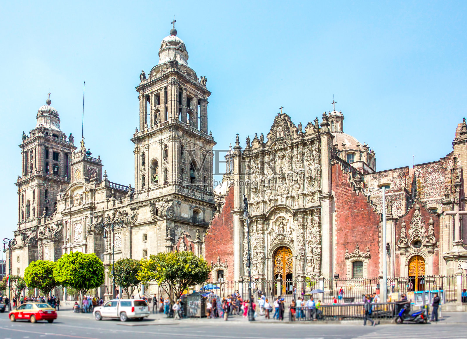 墨西哥城大教堂照片摄影图片