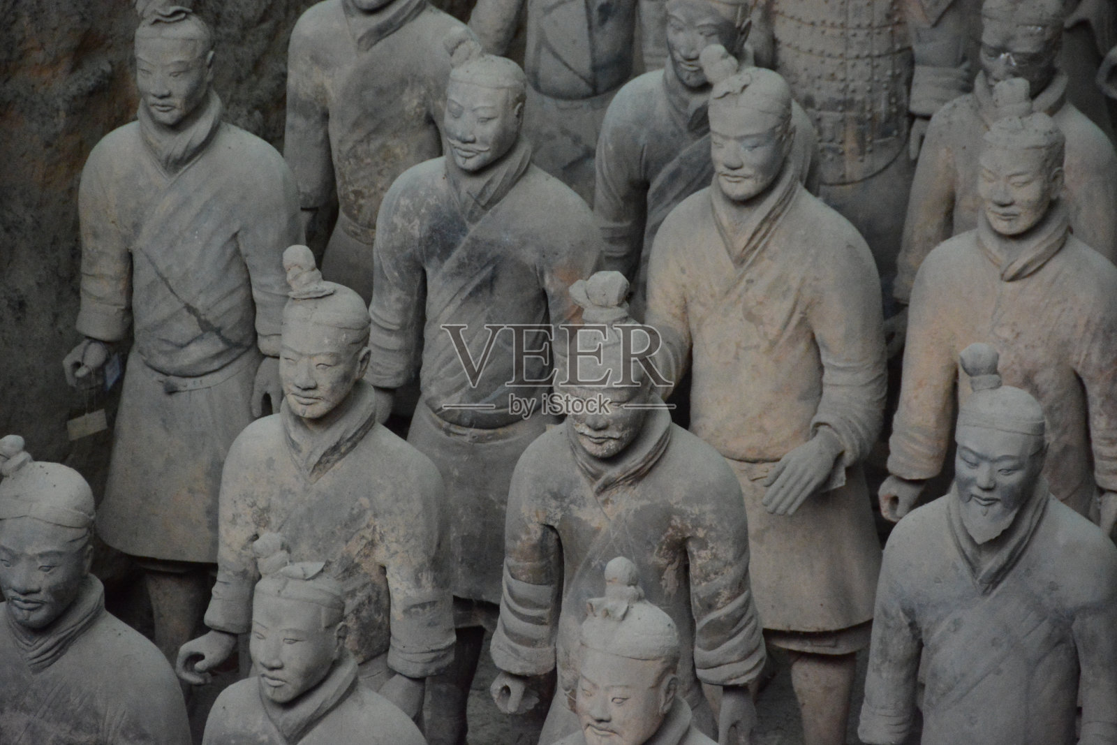 中国的兵马俑照片摄影图片