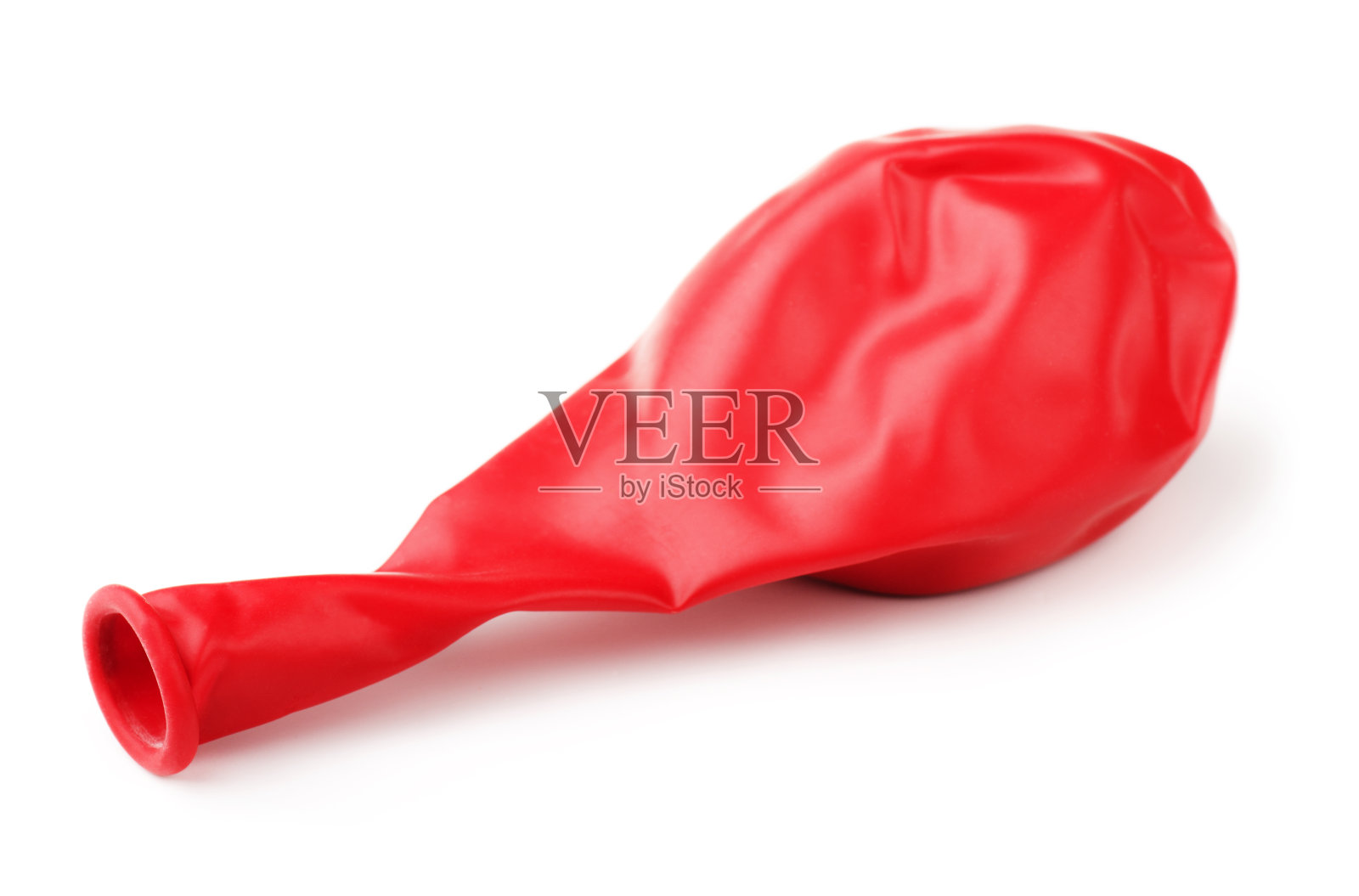 充气的红色橡胶气球照片摄影图片