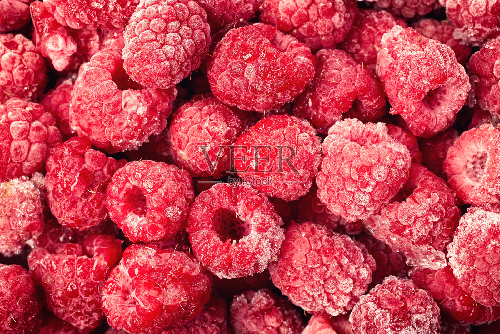 冷冻树莓照片摄影图片