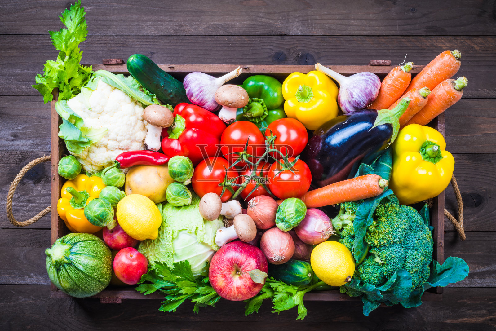 蔬菜和水果。照片摄影图片