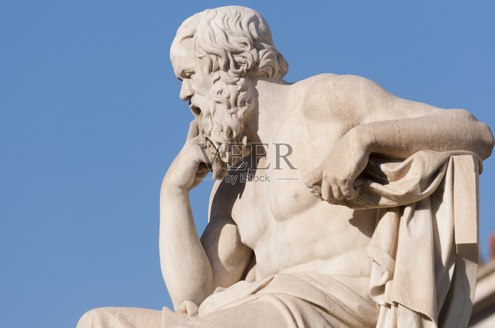 经典的雕像苏格拉底照片摄影图片