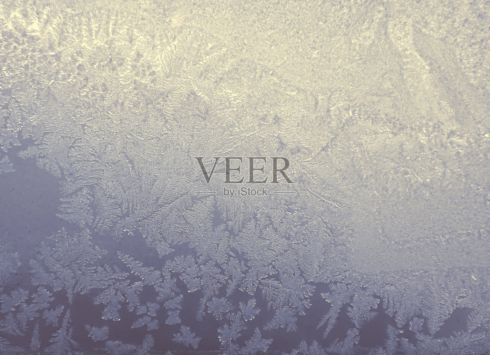 银色的冬天背景霜图案照片摄影图片