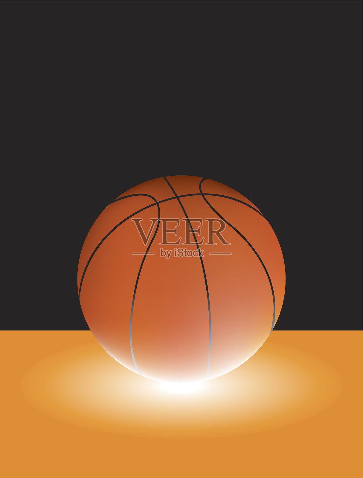 篮球插画图片素材