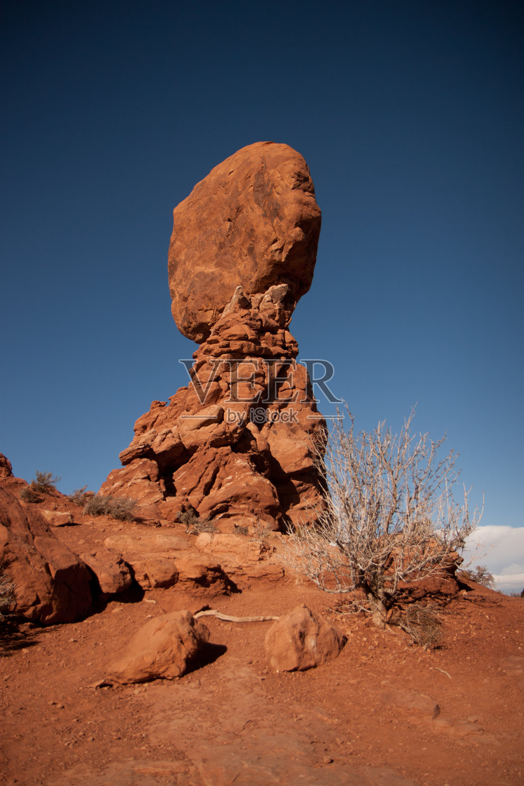 拱门国家公园-平衡的岩石照片摄影图片