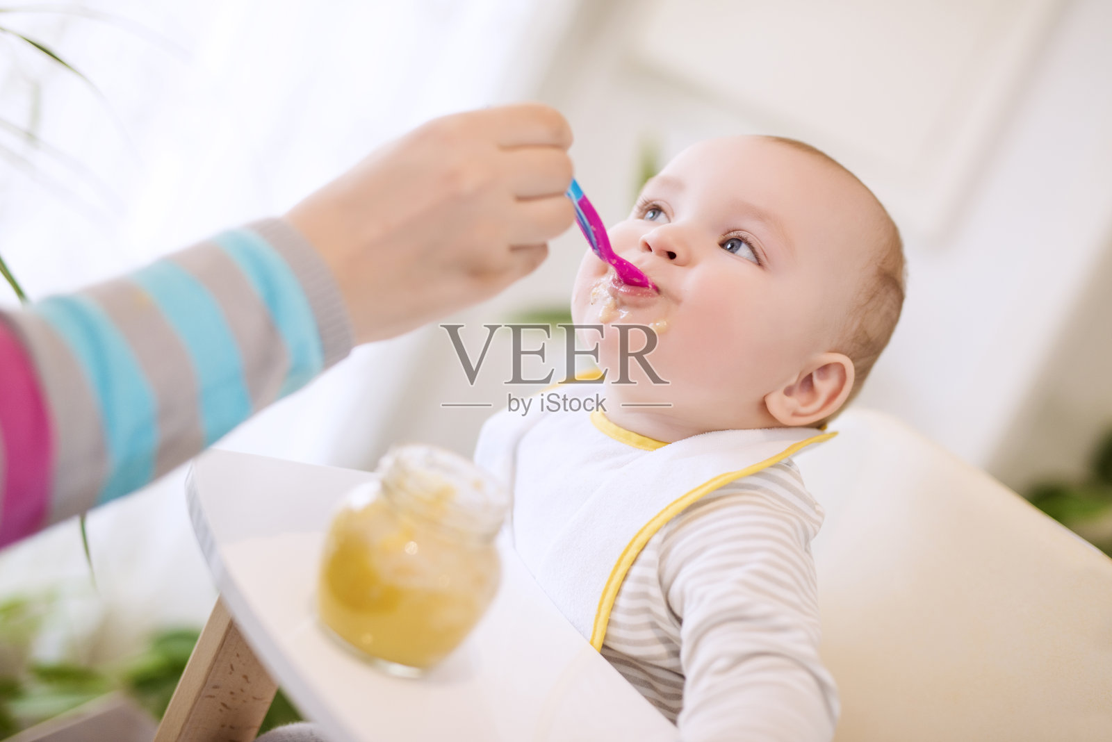 婴儿食品照片摄影图片