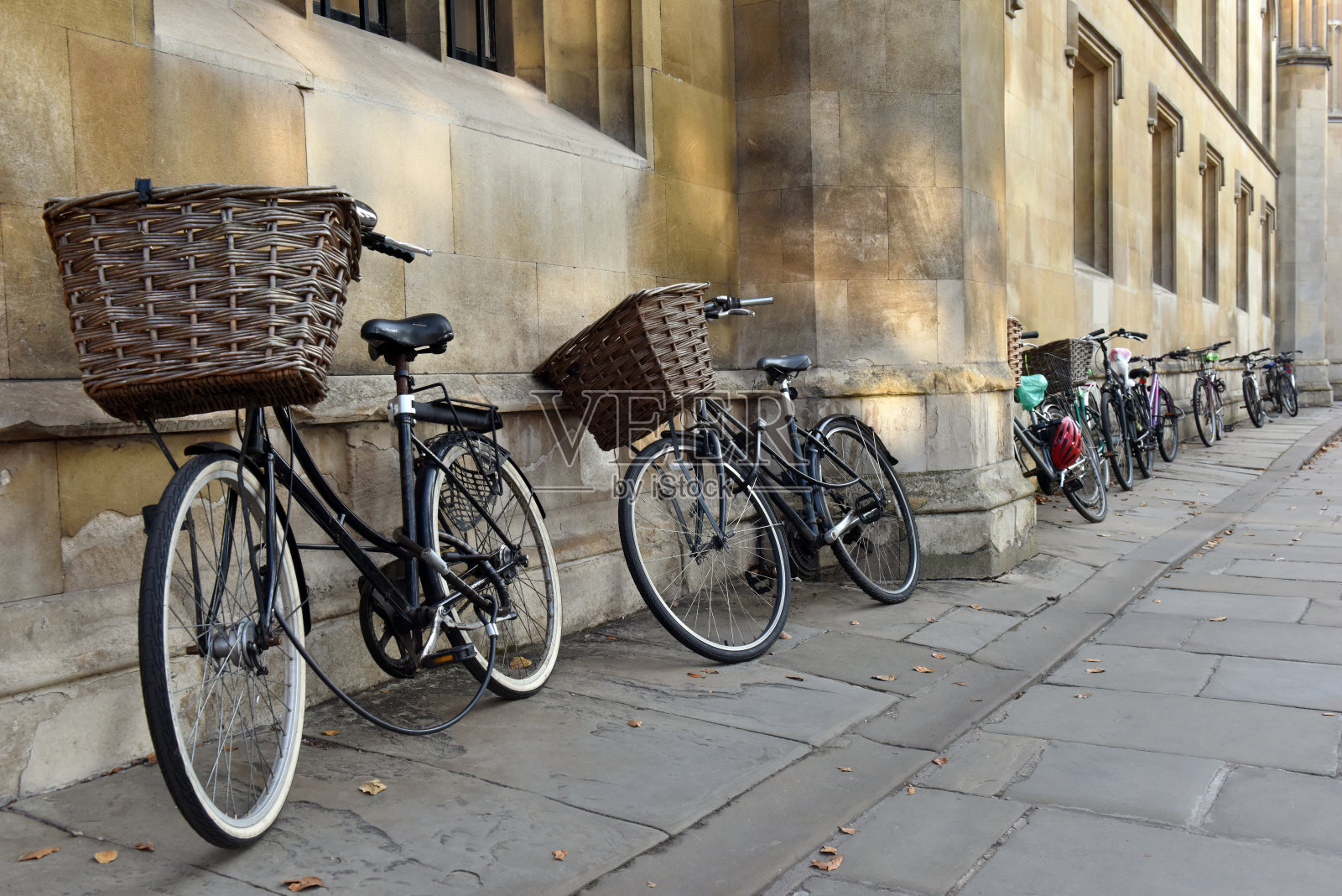 剑桥大学自行车照片摄影图片