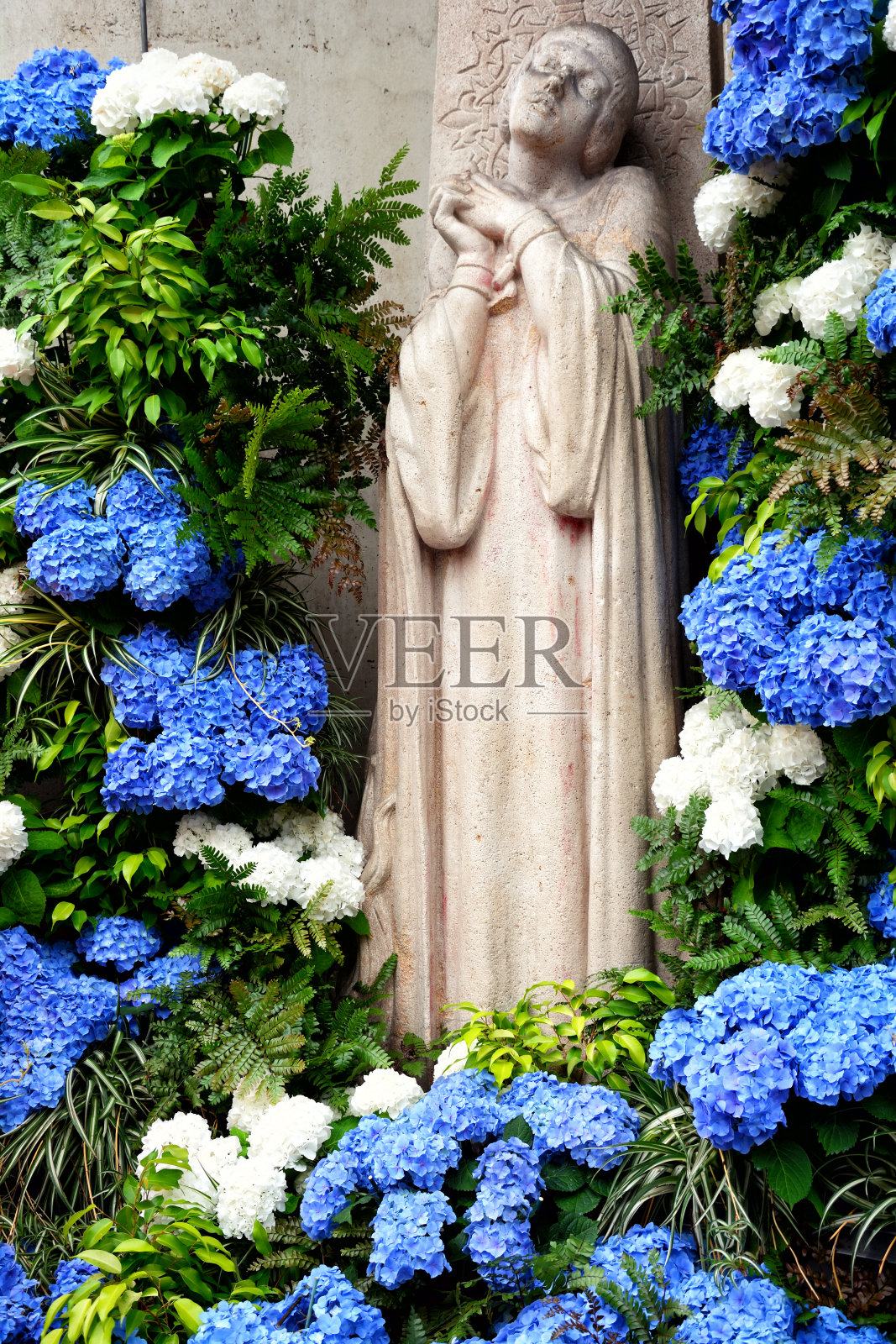 鲁昂圣女贞德雕像照片摄影图片