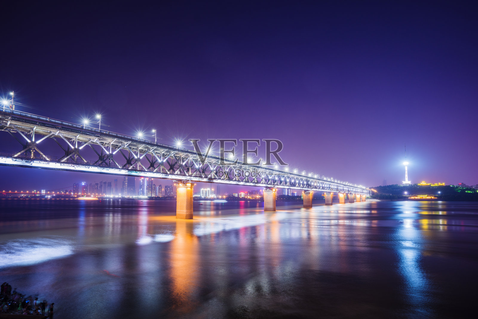 武汉长江大桥照片摄影图片
