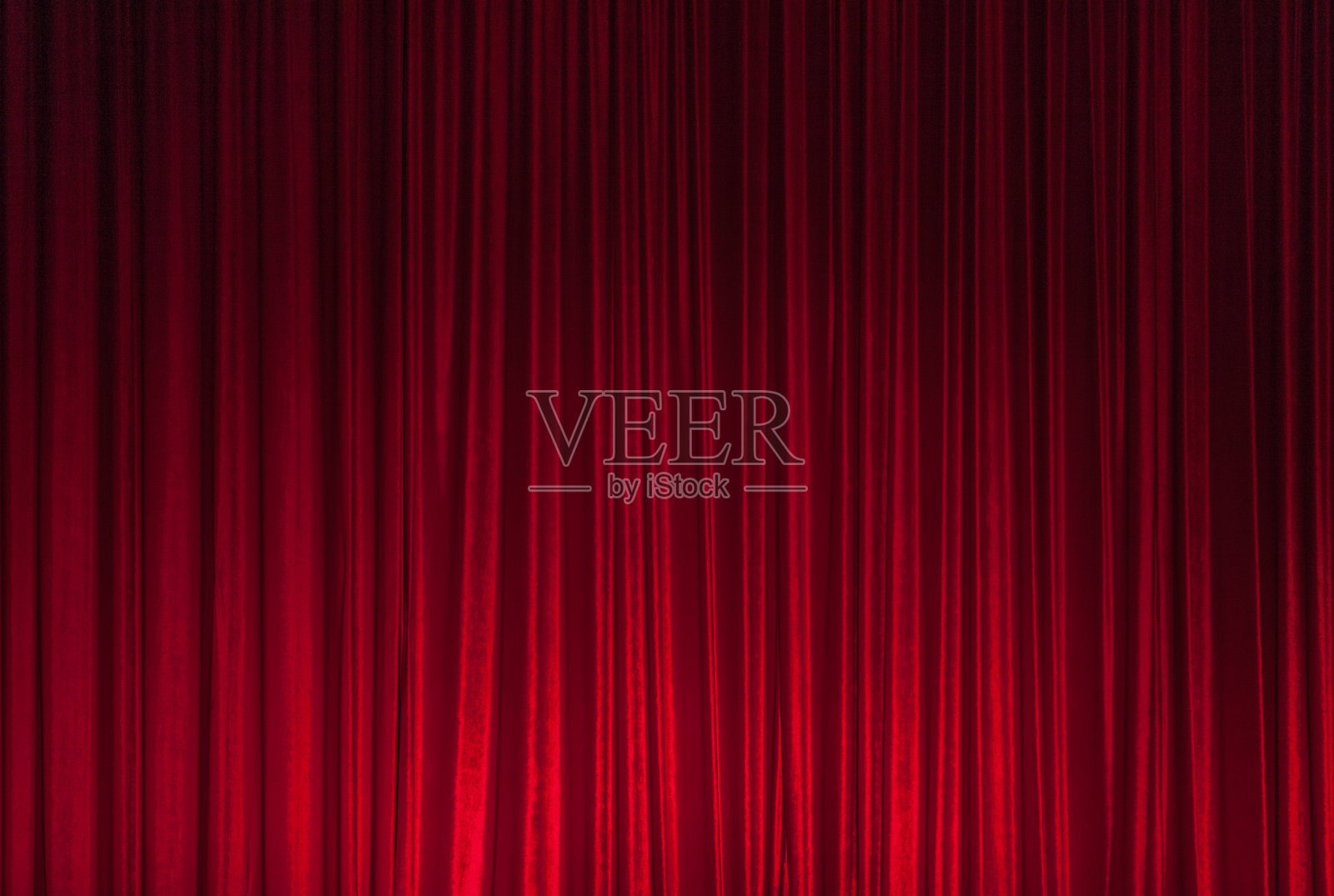 红色剧场舞台幕布背景设计元素图片