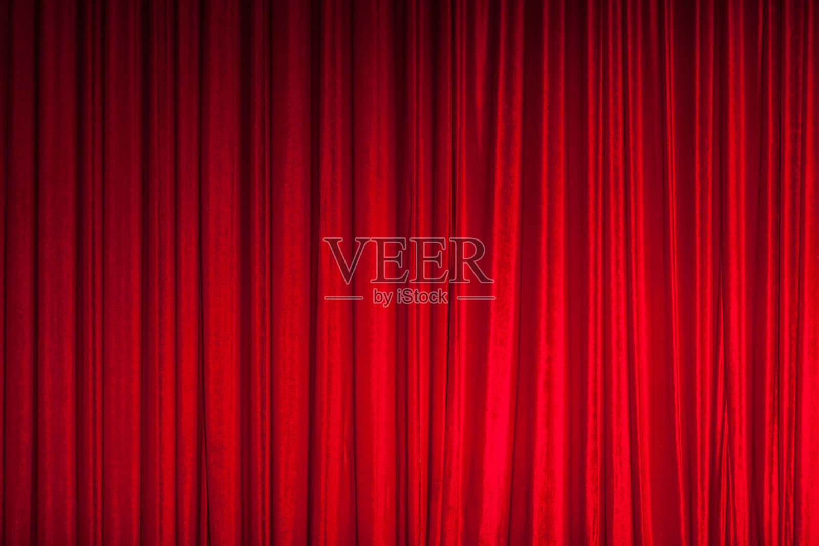 红色剧场舞台幕布背景设计元素图片